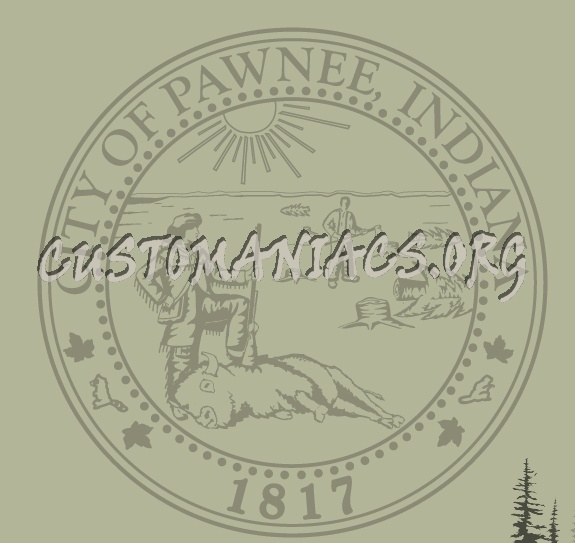 Parks and Recreation City of Pawnee Emblem 