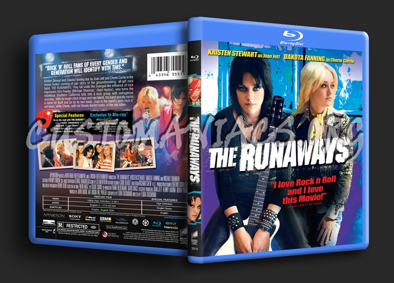 The Runaways blu-ray cover