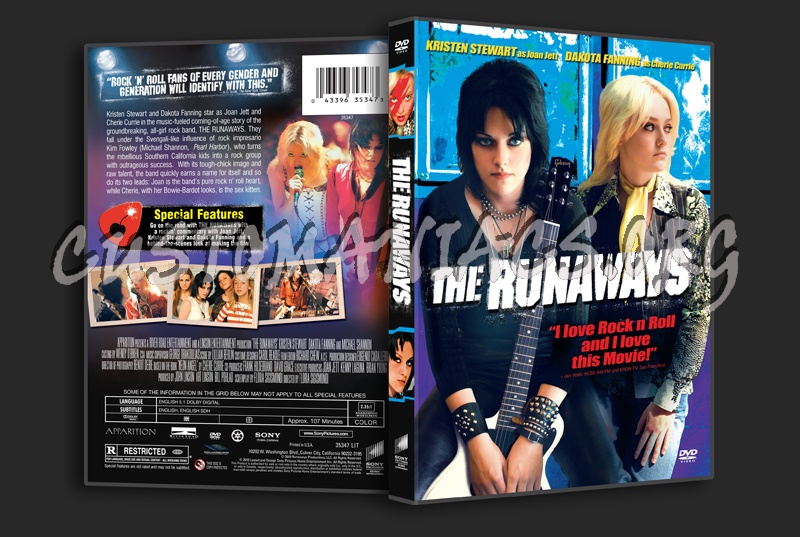 The Runaways dvd cover