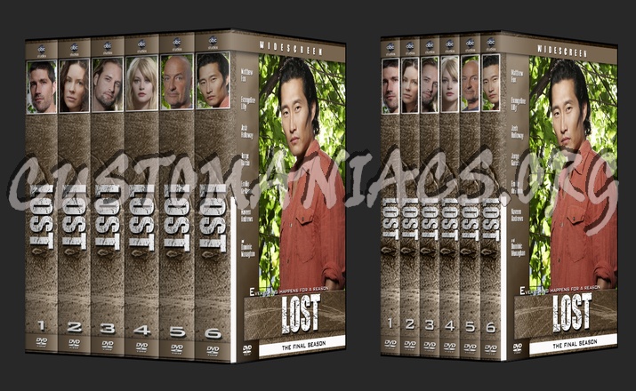 Lost - The Complete Series dvd cover