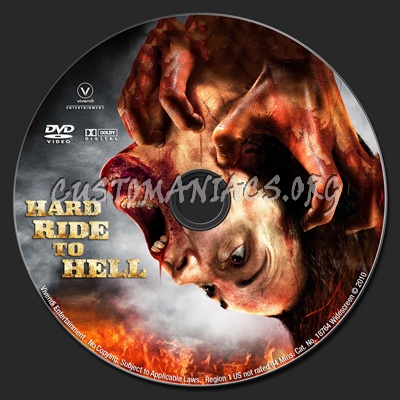 Hard Ride to Hell dvd label