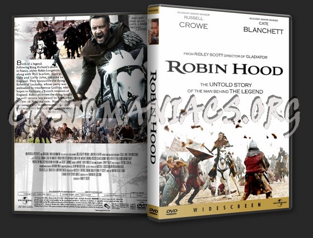 Robin Hood dvd cover