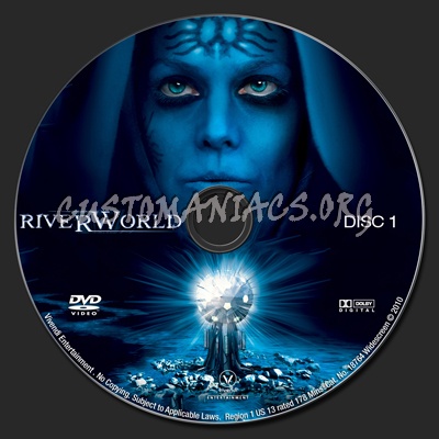 Riverworld dvd label