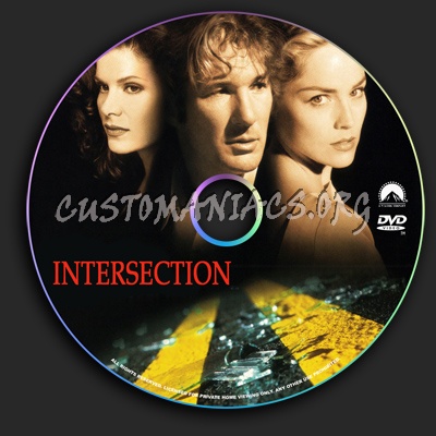 Intersection dvd label