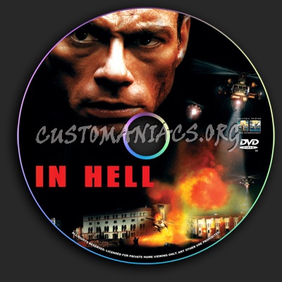 In Hell dvd label