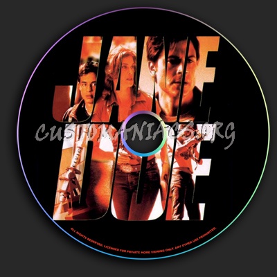 Jane Doe dvd label