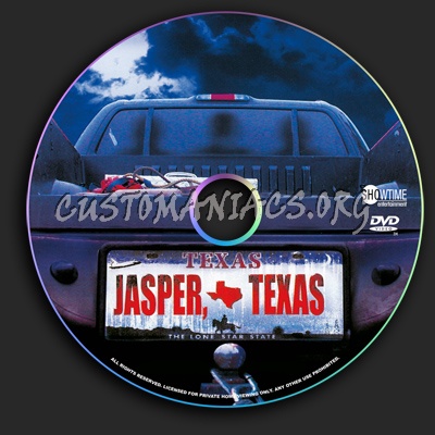 Jasper Texas dvd label