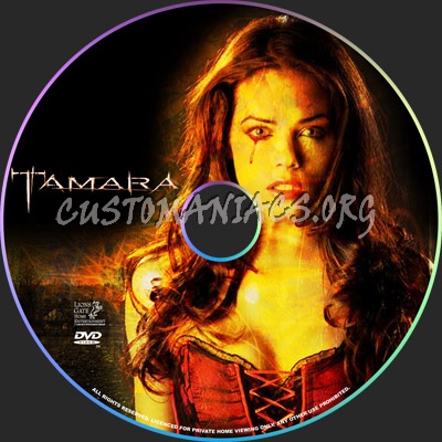 Tamara dvd label