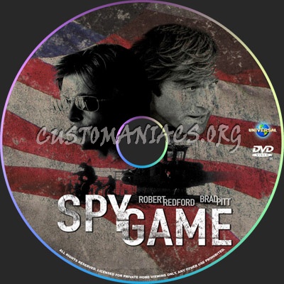 Spy Game dvd label