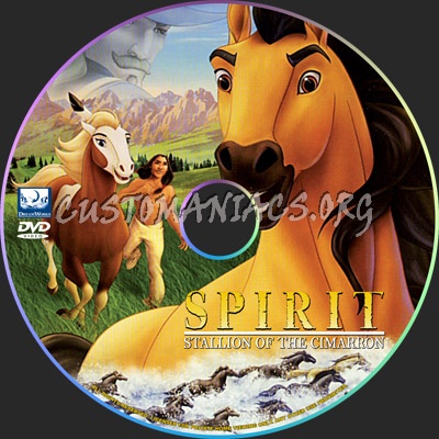 Spirit dvd label