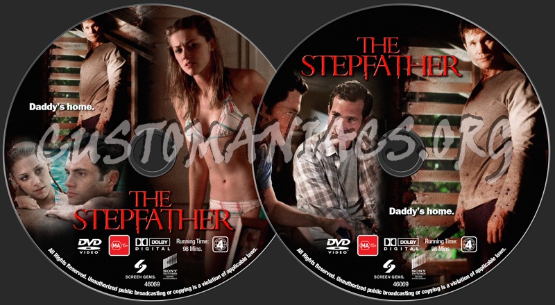 The Stepfather dvd label