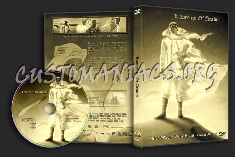 Lawrence Of Arabia dvd cover