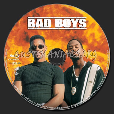 Bad Boys blu-ray label