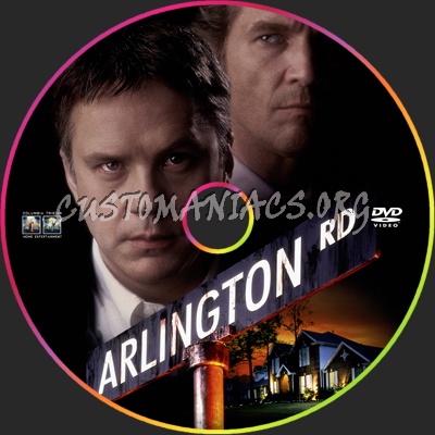 Arlington Road dvd label