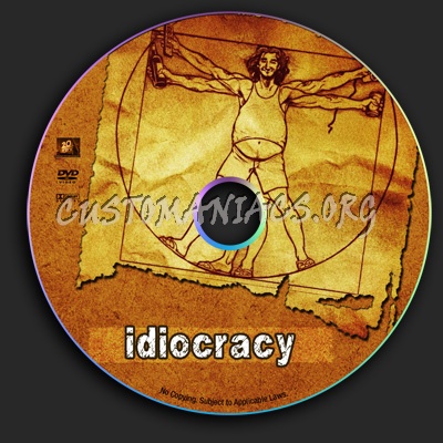 Idiocracy dvd label