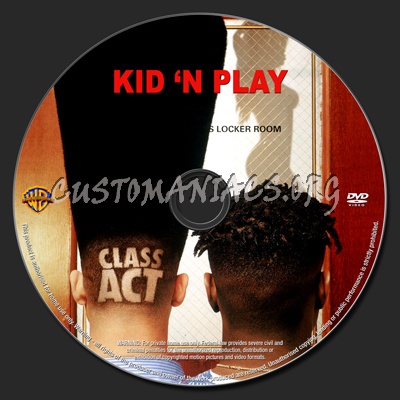 Class Act dvd label
