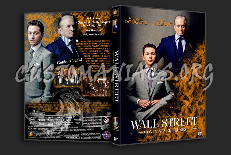 Wall Street: Money Never Sleeps dvd cover
