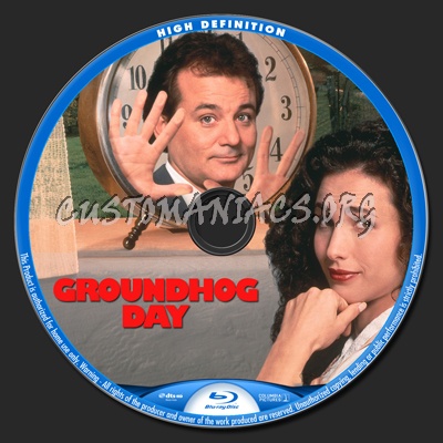 Groundhog Day blu-ray label