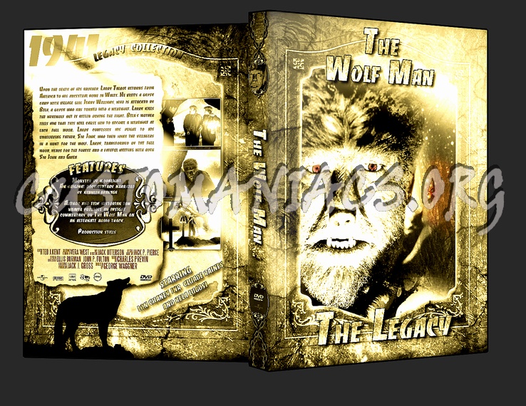 The Wolf Man dvd cover