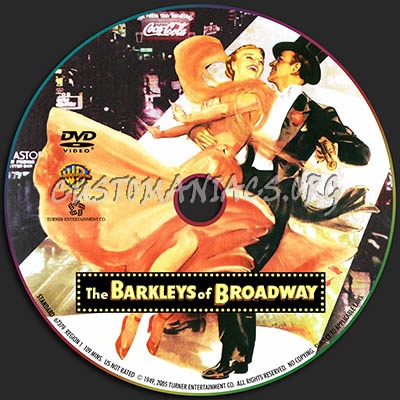 The Barkleys of Broadway dvd label