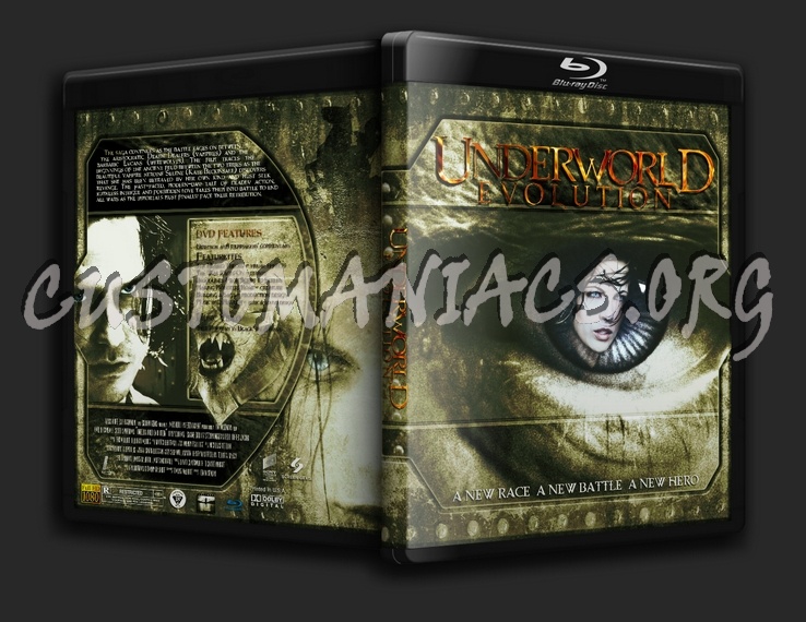 Underworld:Evolution blu-ray cover