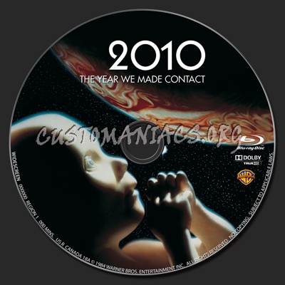 2010: The Year We Make Contact blu-ray label