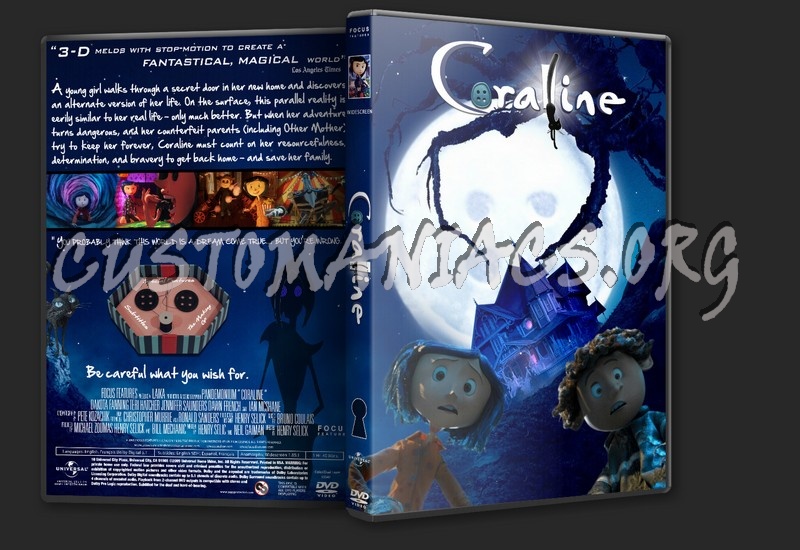 Coraline dvd cover