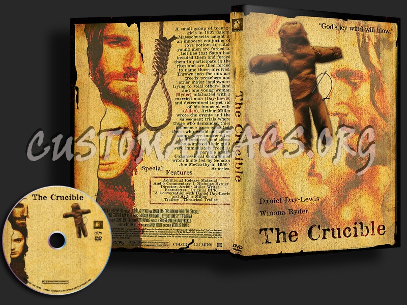 The Crucible dvd cover