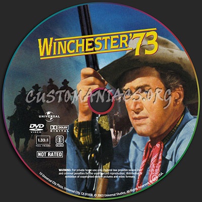 Winchester '73 dvd label