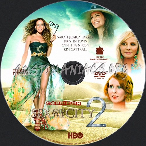 Sex and the City 2 dvd label