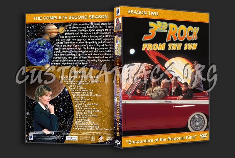 3rd Rock From The Sun - Seasons 1-6 dvd cover