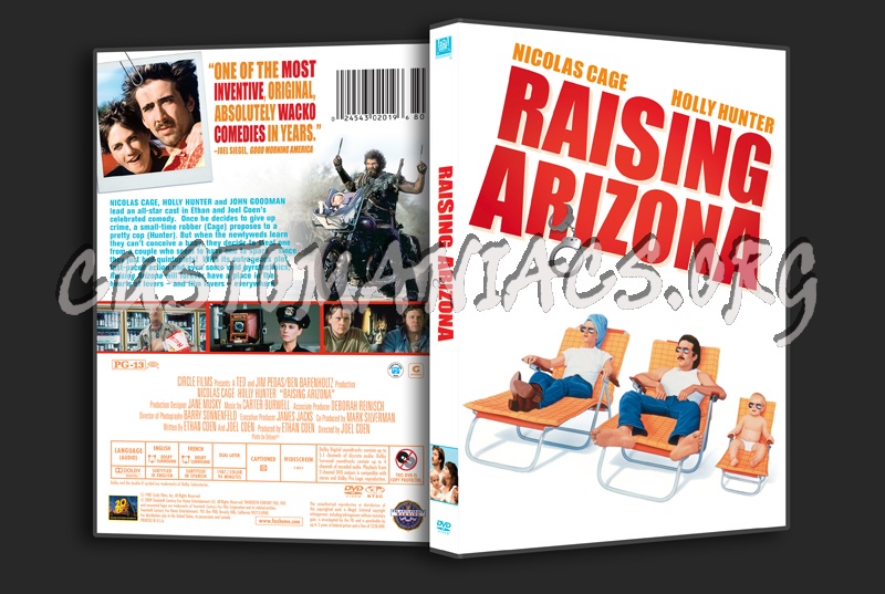 Raising Arizona dvd cover