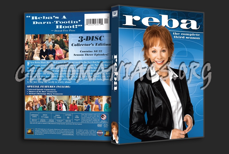Reba Season 3 dvd cover