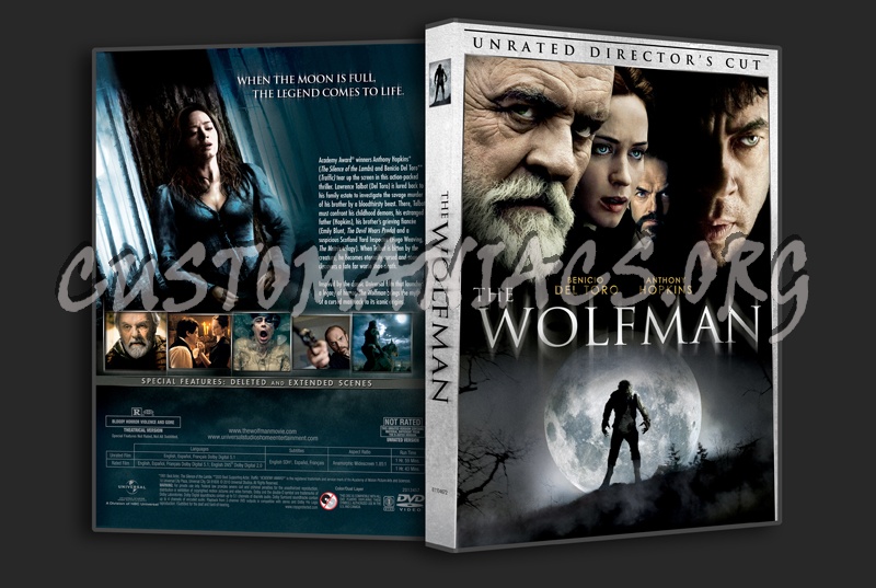 The Wolfman dvd cover