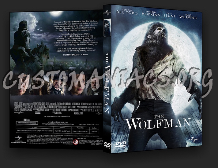 The Wolfman dvd cover