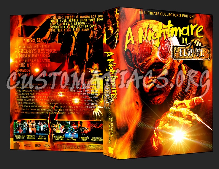 A Nightmare on Elm Street: Ultimate Collection dvd cover