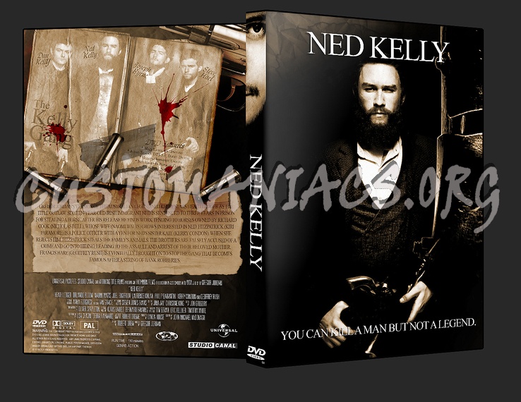 Ned Kelly dvd cover