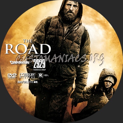 The Road dvd label