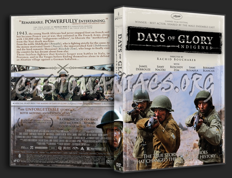 Days Of Glory dvd cover