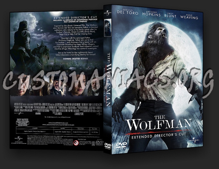 The Wolfman dvd cover