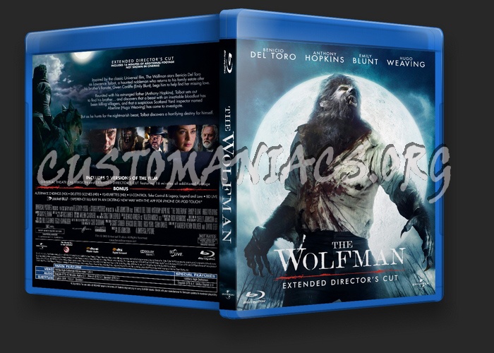 The Wolfman blu-ray cover