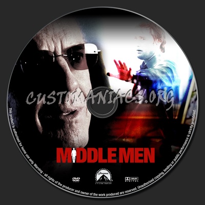 Middle Men dvd label
