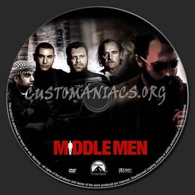 Middle Men dvd label