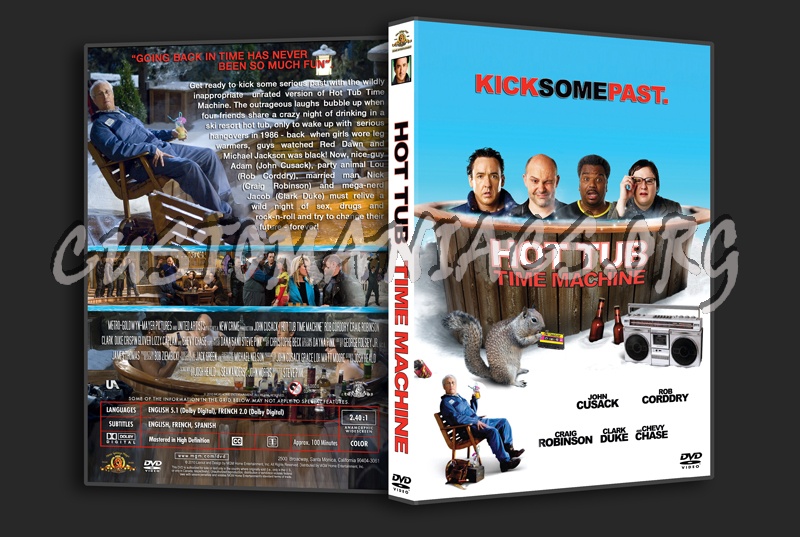 Hot Tub Time Machine dvd cover