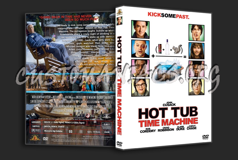 Hot Tub Time Machine dvd cover