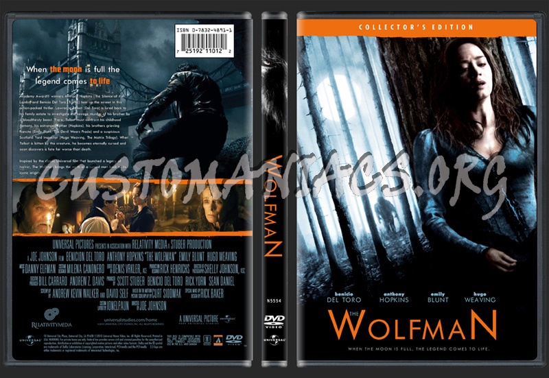 The Wolfman dvd cover