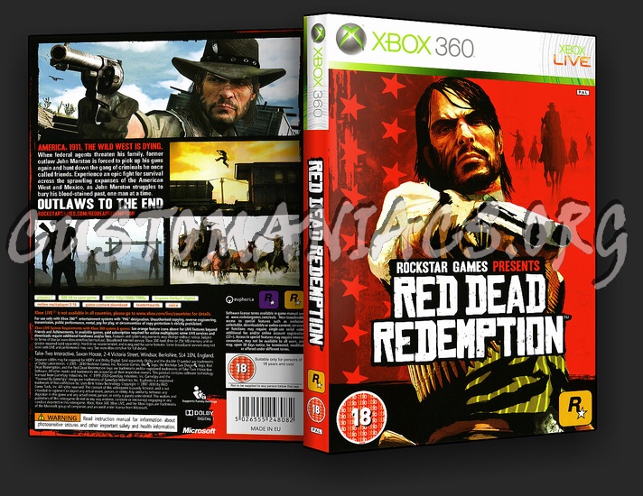 Red Dead Redemption dvd cover