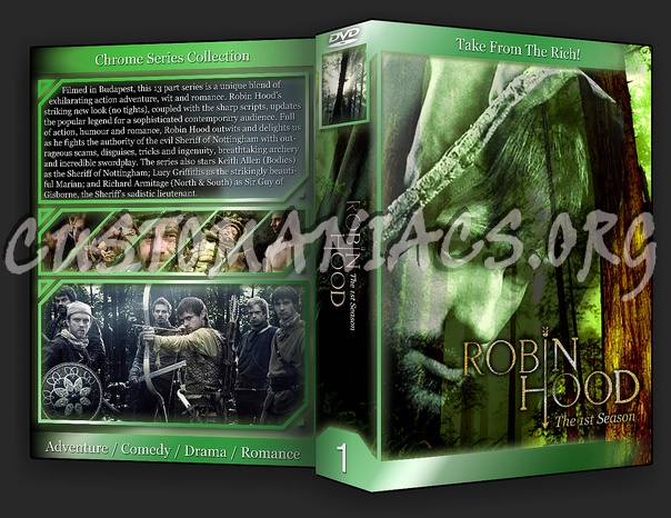 Robin Hood - Season 1 dvd cover