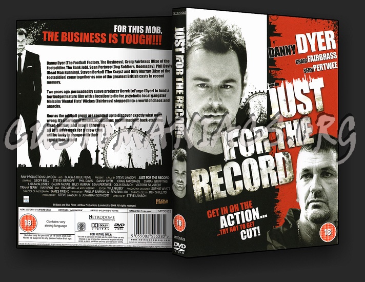 Just for the Record dvd cover