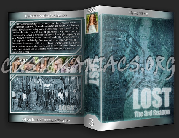 Lost - Season 3 dvd cover